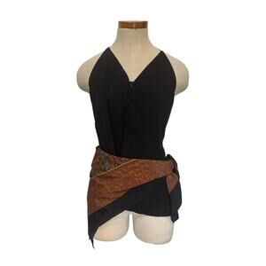 Paisley Floral Pattern made in Korea large square Scarf